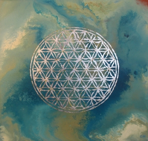 Flower of Life/Blue Fusion